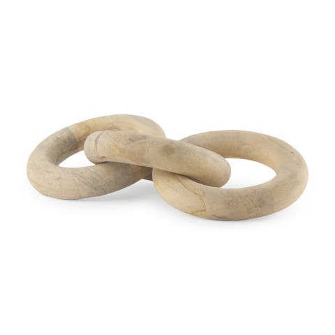 Alize Circular Chain Link Decorative Object