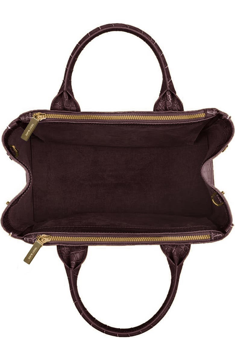 Teddy Blake Bella Croco 12", Alternate, color, Dark Brown