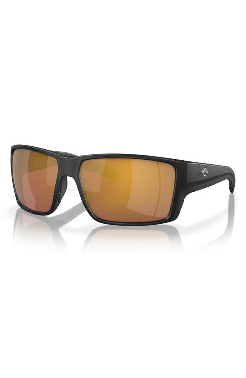 Costa Del Mar 63mm Mirrored Polarized Oversize Square Sunglasses