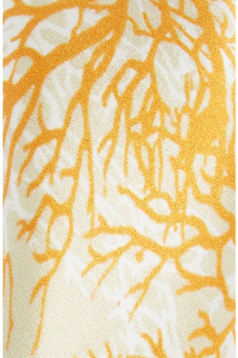 Coral Reef Silk Headband, Alternate, color, ORANGE MULTI