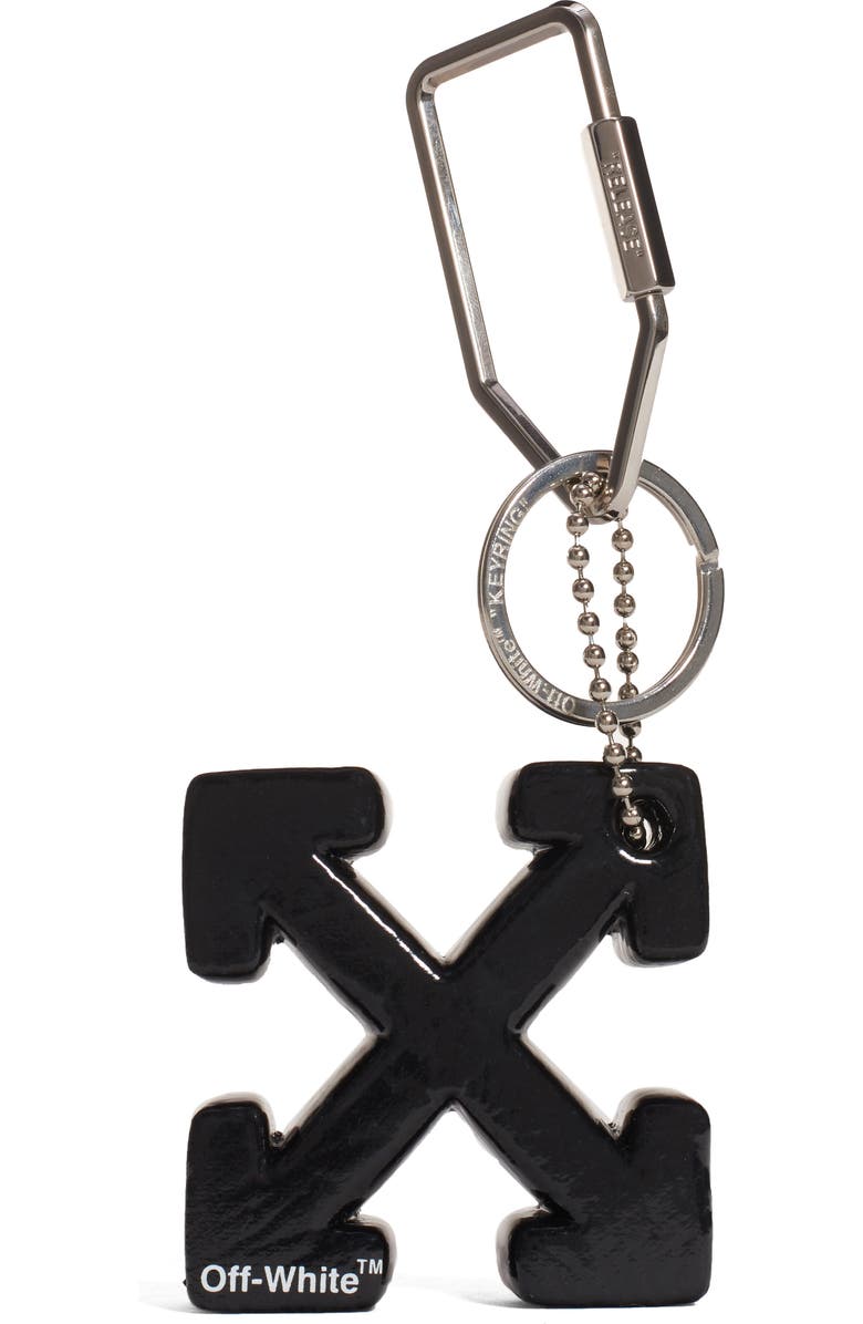 Off-White Arrow Bag Charm, Main, color,
