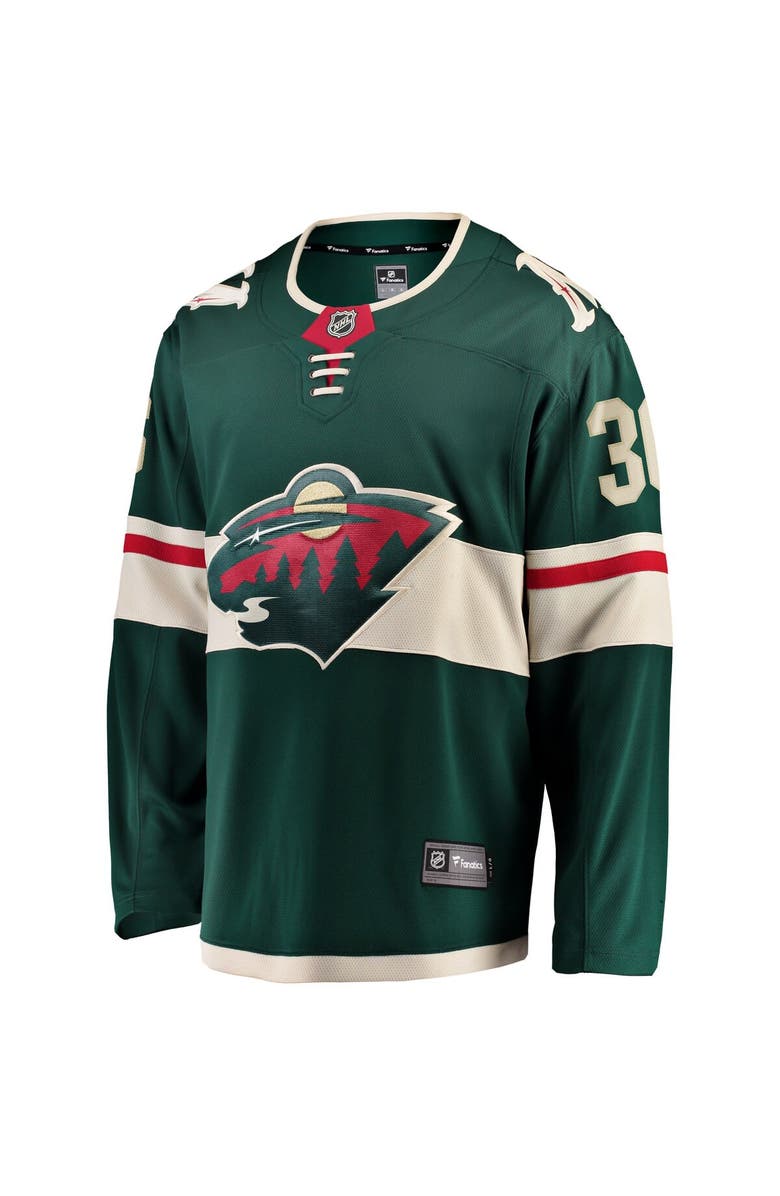 FANATICS Men's Fanatics Branded Mats Zuccarello Green Minnesota Wild Team Color Breakaway Player Jersey, Alternate, color, 