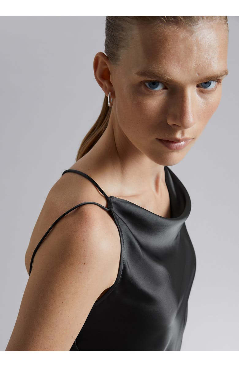 & Other Stories ST PAULINE SATIN DRESS., Alternate, color, 