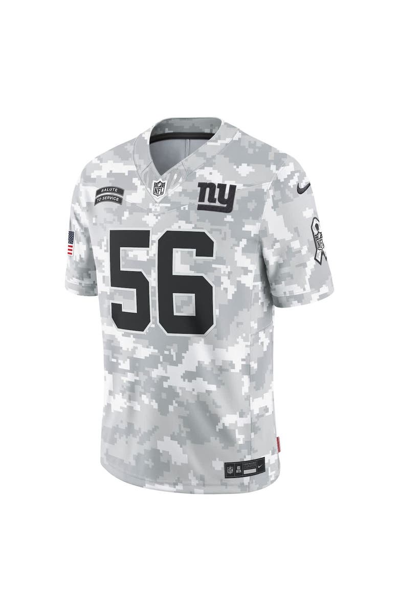 Nike Men's Nike Lawrence Taylor Arctic Camo New York Giants 2024 Salute to Service Retired Player Limited Jersey, Alternate, color, 
