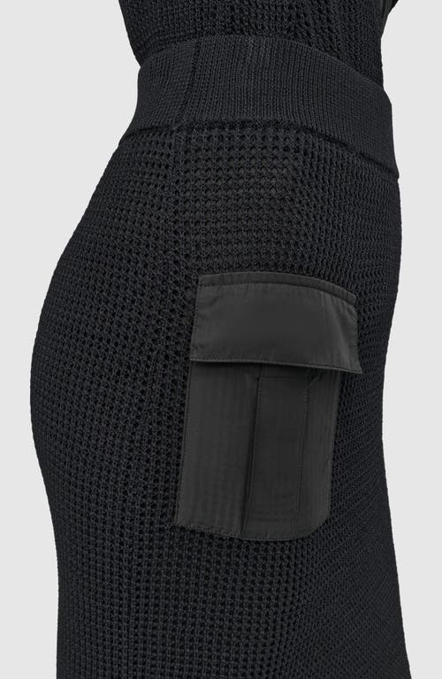 Dkny Sportswear Midi Sweater Skirt In Black