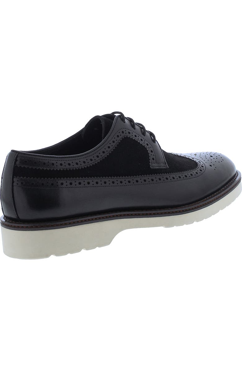 Penny Lane Compton Wingtip Derby, Alternate, color, Black