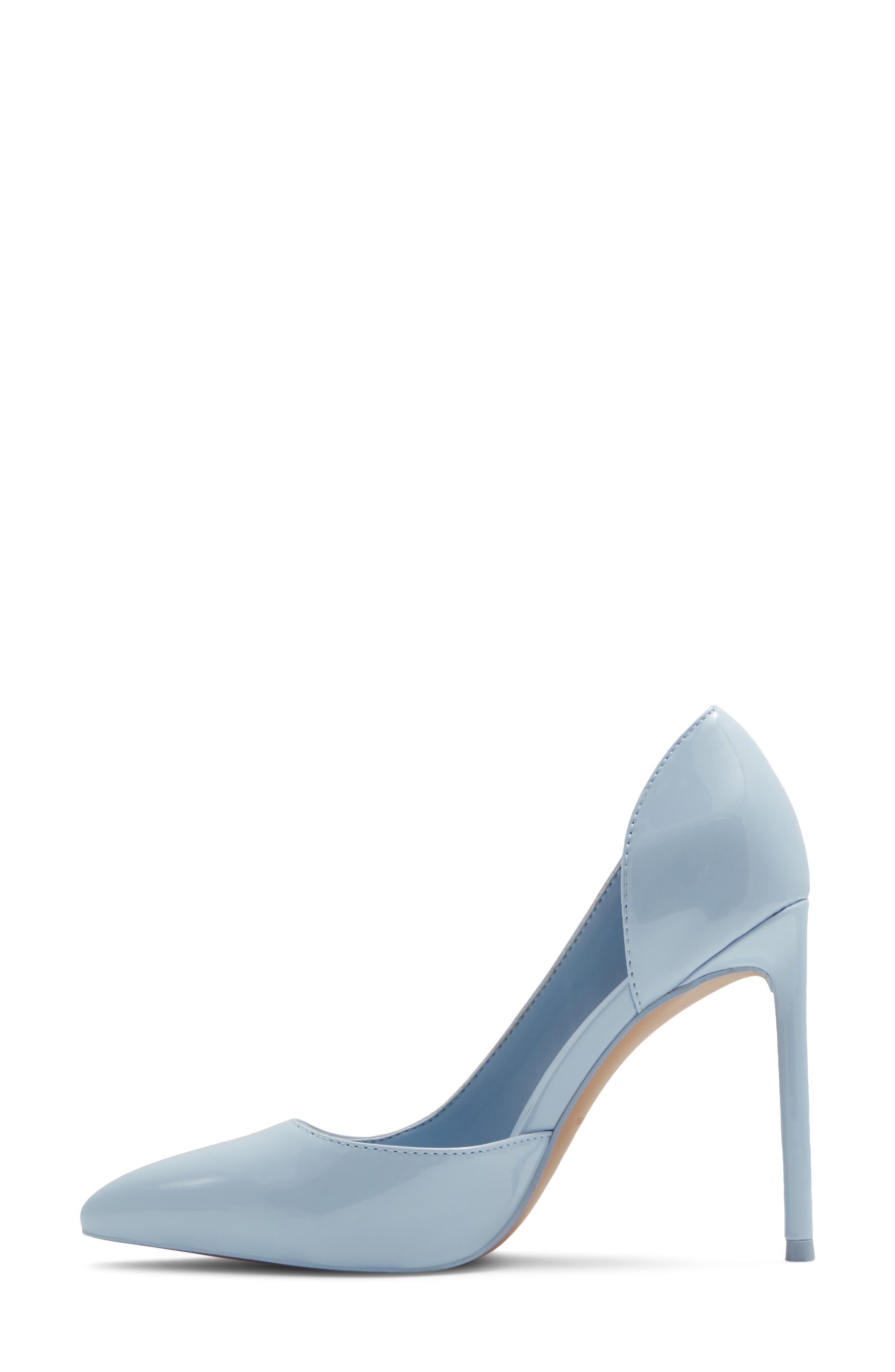 Mesmerize Half d'Orsay Pump, Alternate, color, LIGHT BLUE