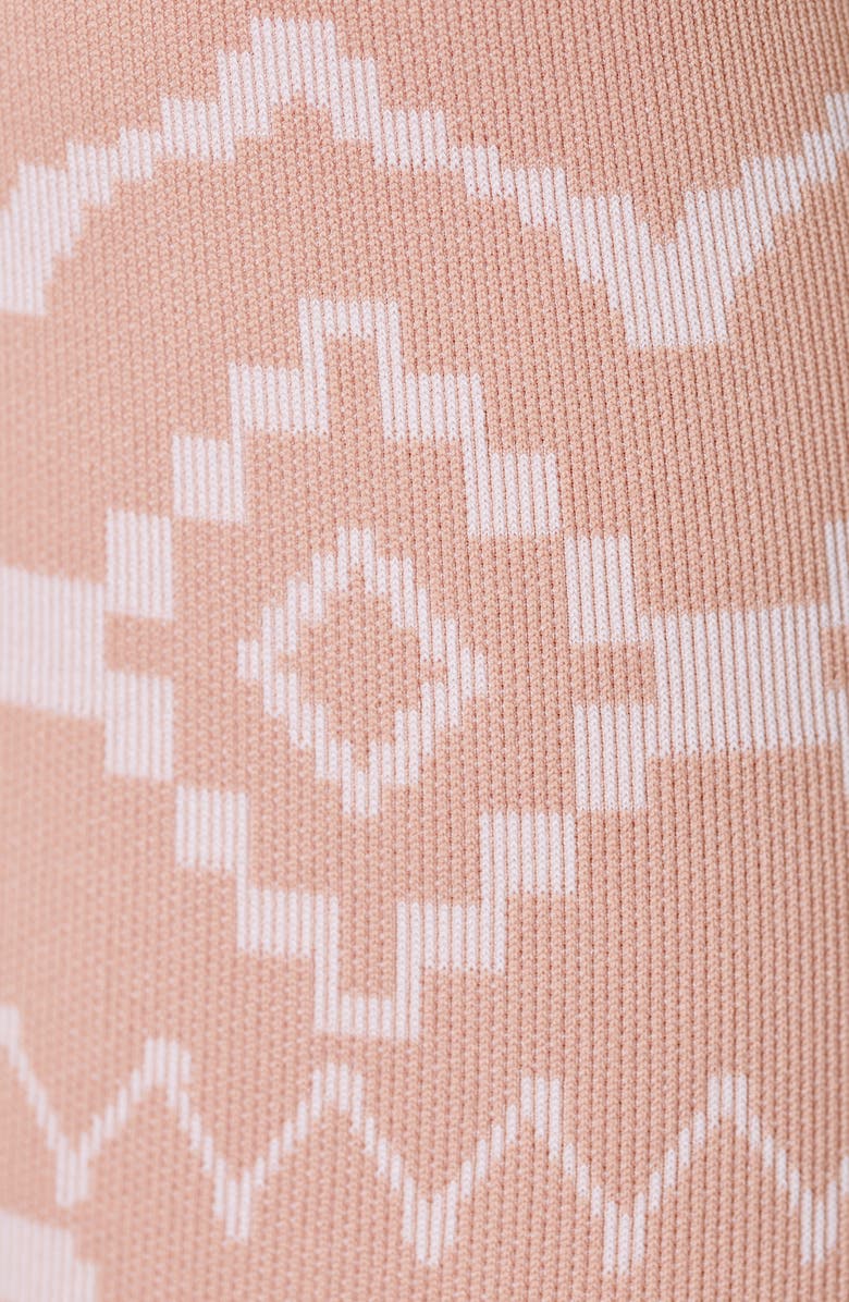 Sweaty Betty Fair Isle Jacquard Base Layer Leggings, Alternate, color, 