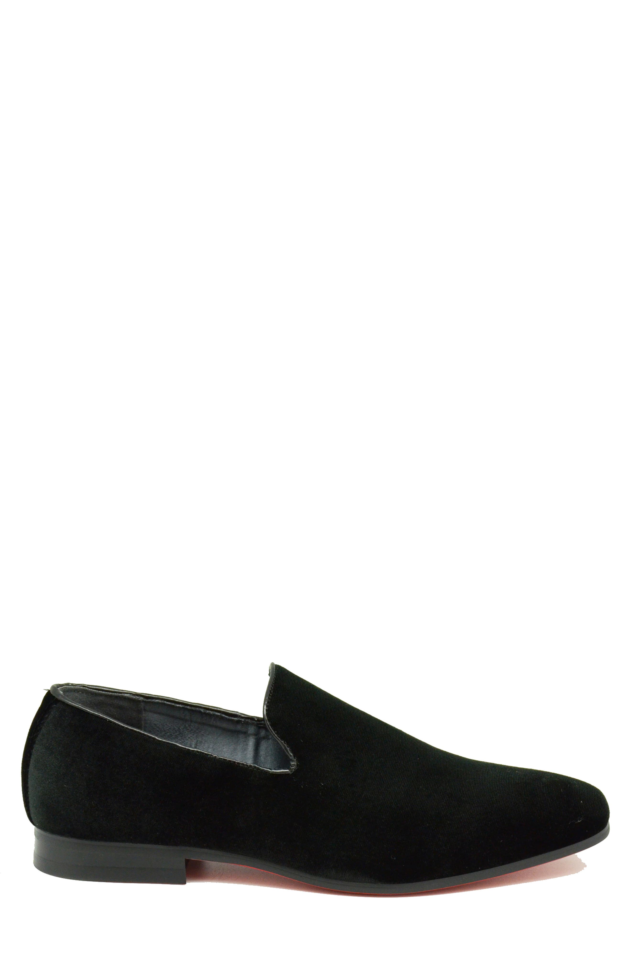 La Milano Alex Velvet Loafer, Alternate, color, 