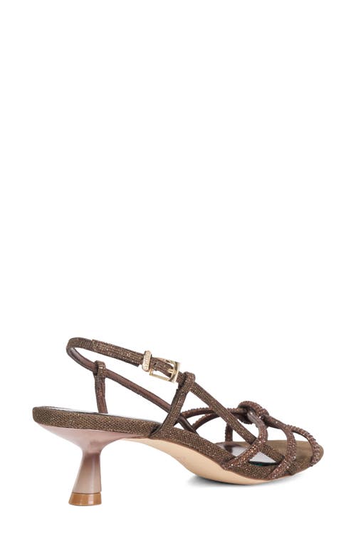 Dune London Milas Slingback Sandal In Brown
