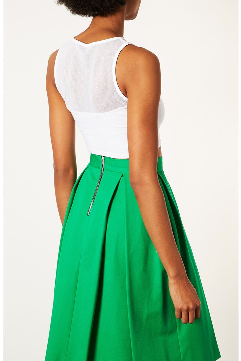 Mesh Crop Tank, Alternate, color, WHITE