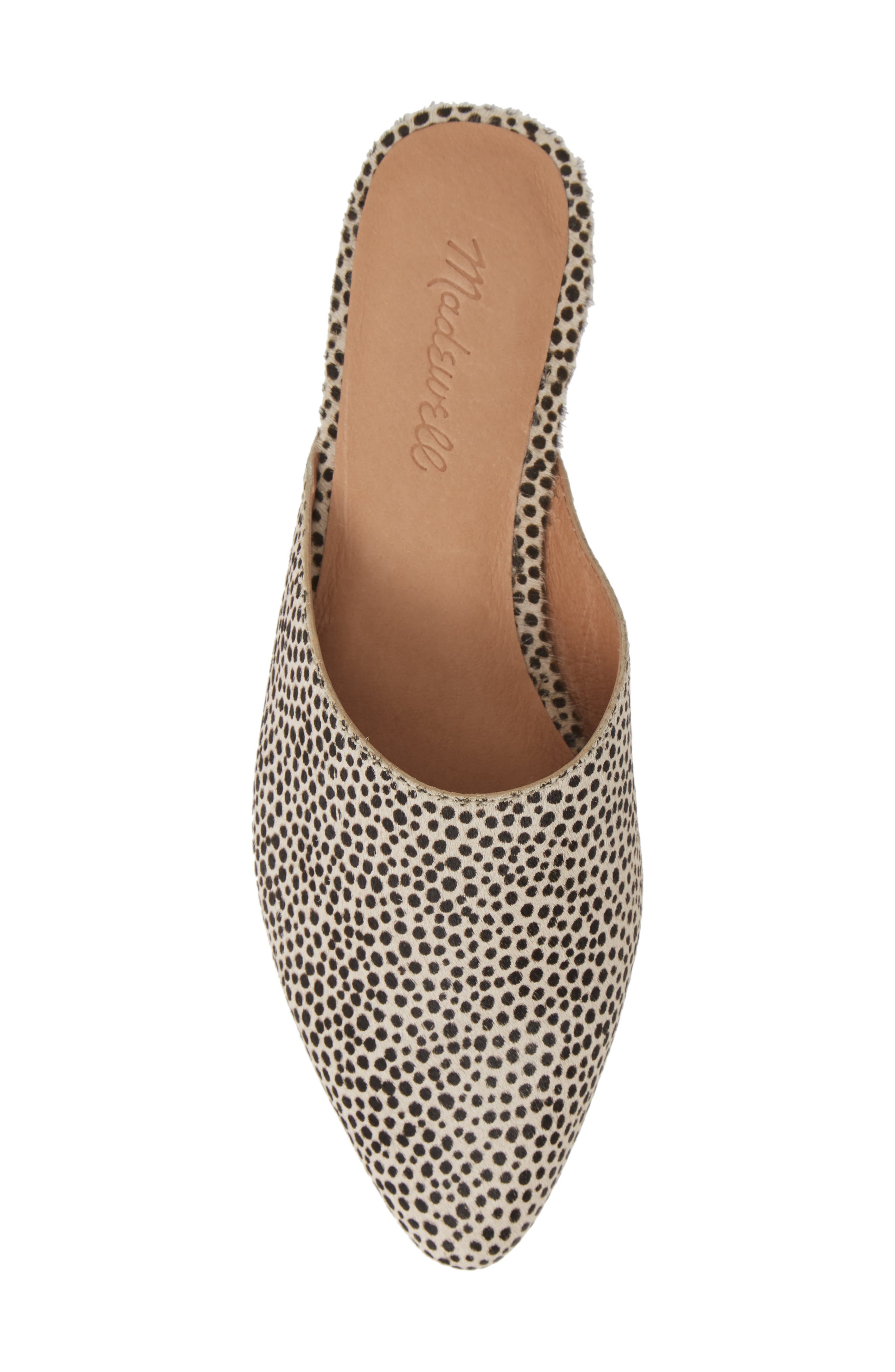 Remi Genuine Calf Hair Mule, Alternate, color, SPOTTY HAIRCALF