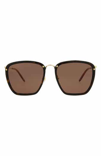 56mm Square Sunglasses