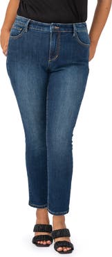 SLINK Jeans High Waist Ankle Skinny Jeans