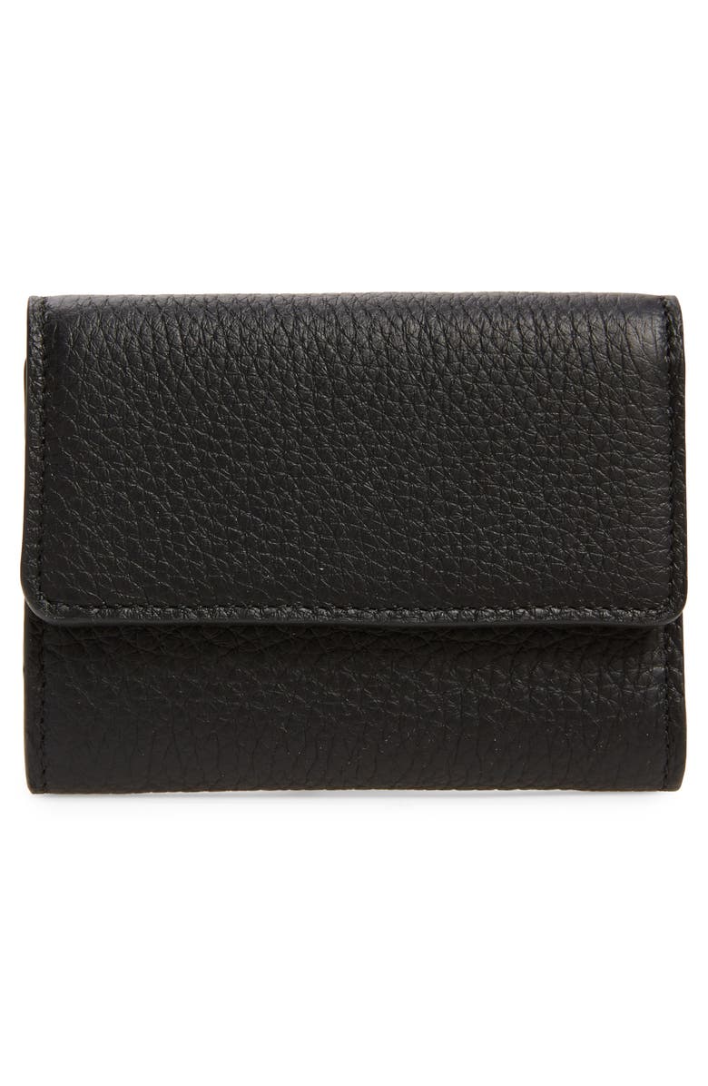 Chloé Aby Leather French Wallet, Alternate, color,