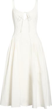 HOUSE OF CB Alira Keyhole Cotton Dress