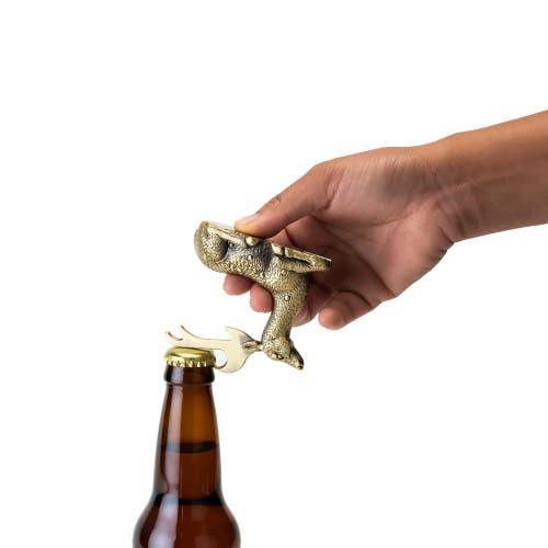 Twine Gilded Deer Bottle Opener In Gold