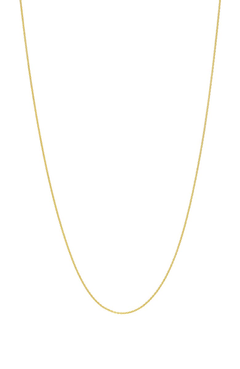 HAWLEY ST 14K Gold Cable Chain Necklace, Main, color,