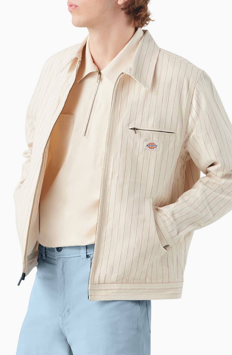 Dickies Service Stripe Cotton Canvas Painter's Jacket, Alternate, color, 