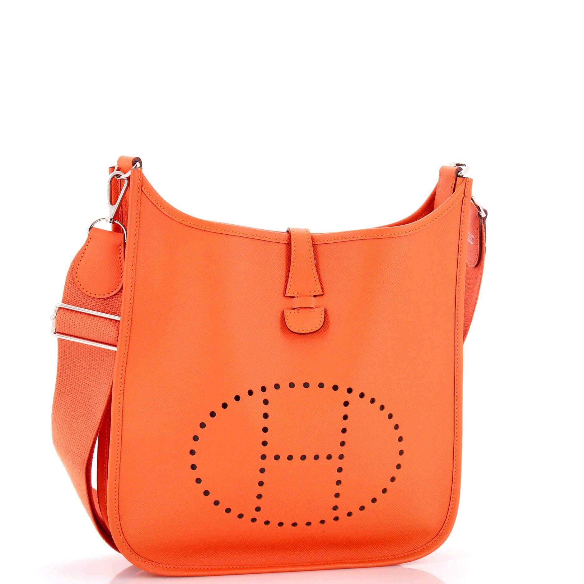 Evelyne Bag Gen III Epsom PM, Alternate, color, Orange