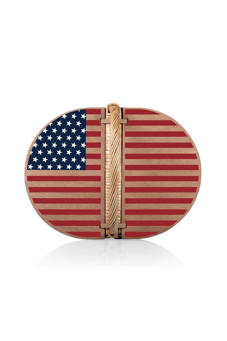 Americana Country Basket, Alternate, color, Americana