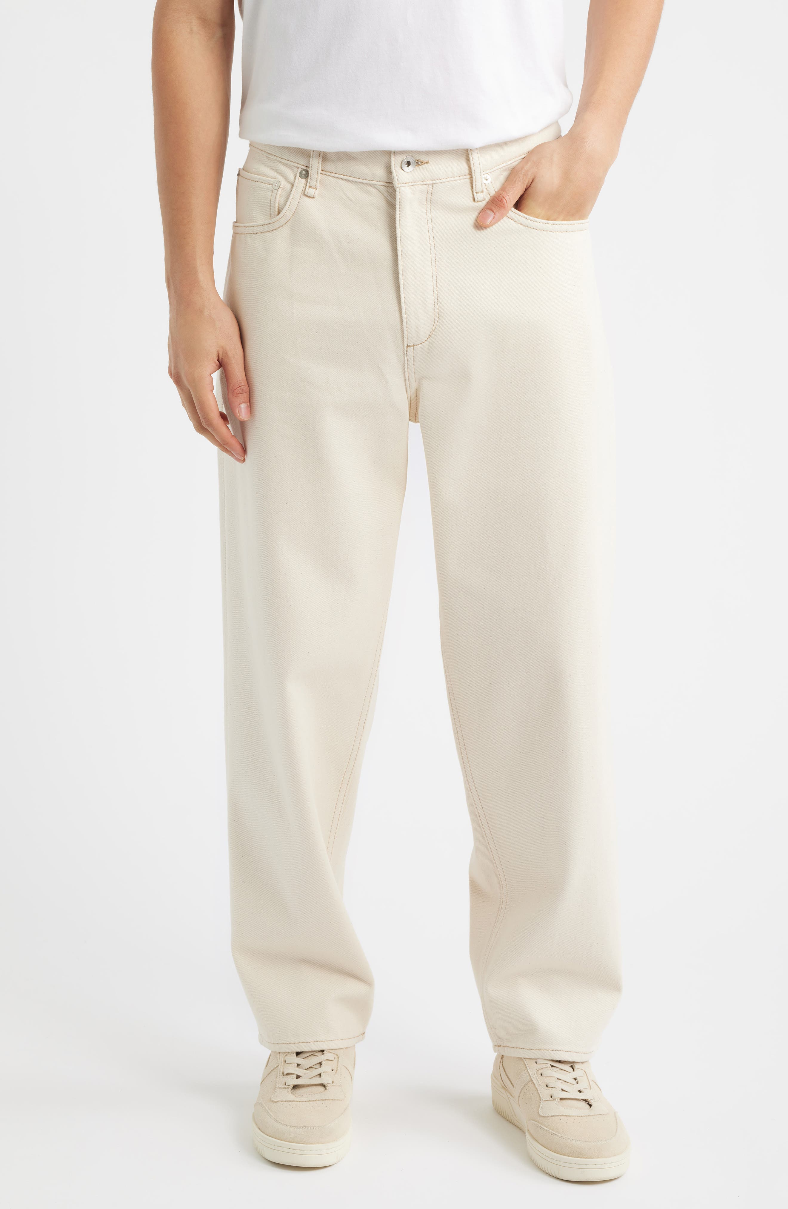 Baggy Authentic Rigid Straight Leg Jeans