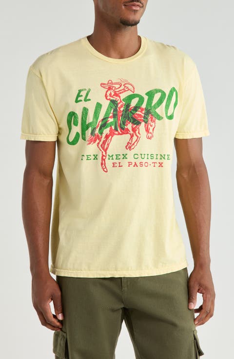 El Charro Cotton Graphic T-Shirt