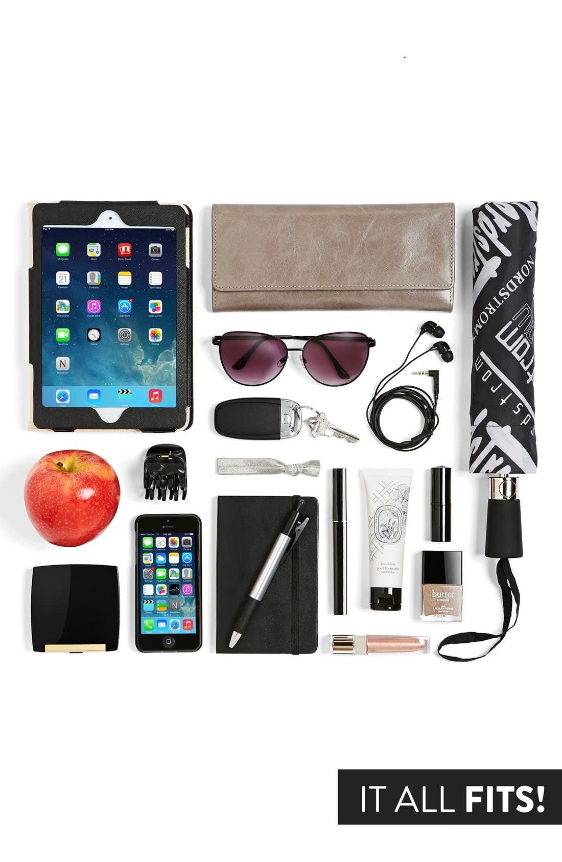 MICHAEL Michael Kors 'Medium Hamilton' Saffiano Leather Satchel, Main, color, 