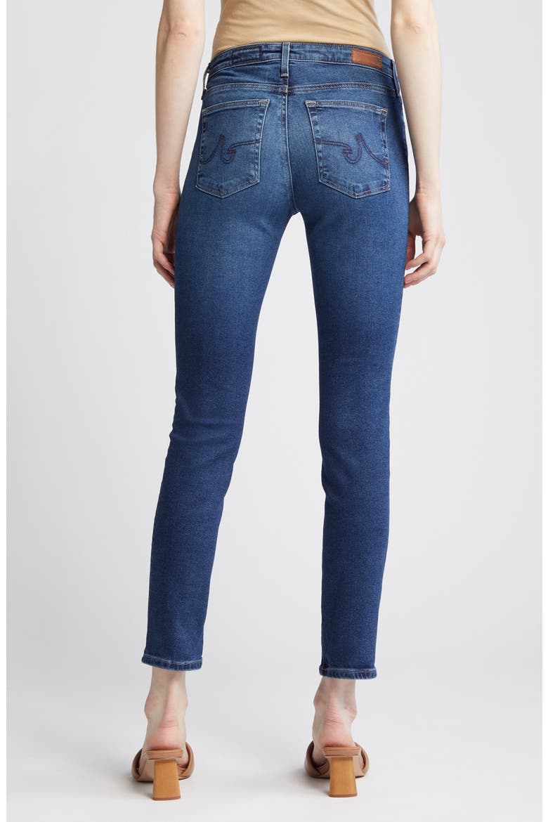 Prima Low Rise Ankle Cigarette Jeans, Alternate, color, HAVANA