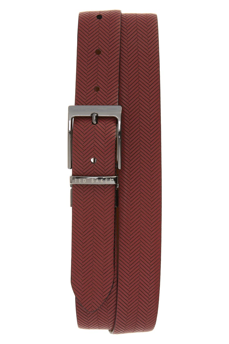Strami Reversible Leather Belt, Alternate, color, TAN