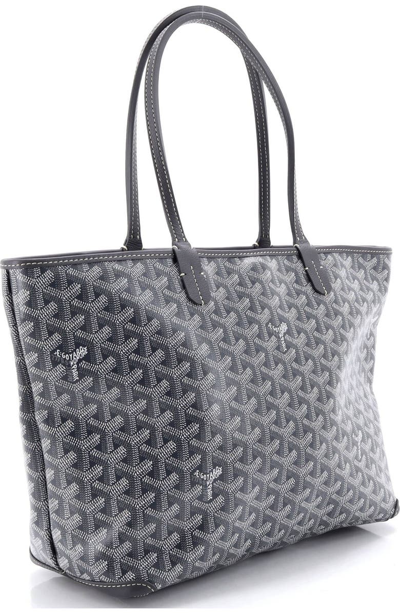 Pre-Owned Goyard Artois Tote Coated Canvas MM, Alternate, color, Gray