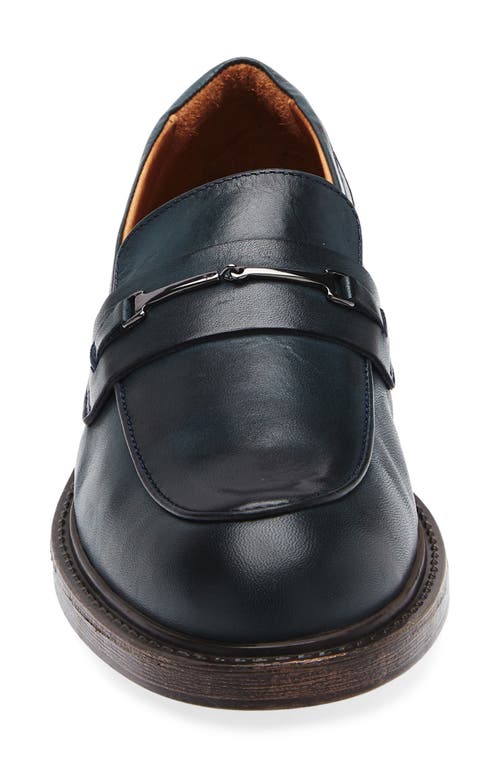 Miz Mooz Monnie Bit Loafer In Blue