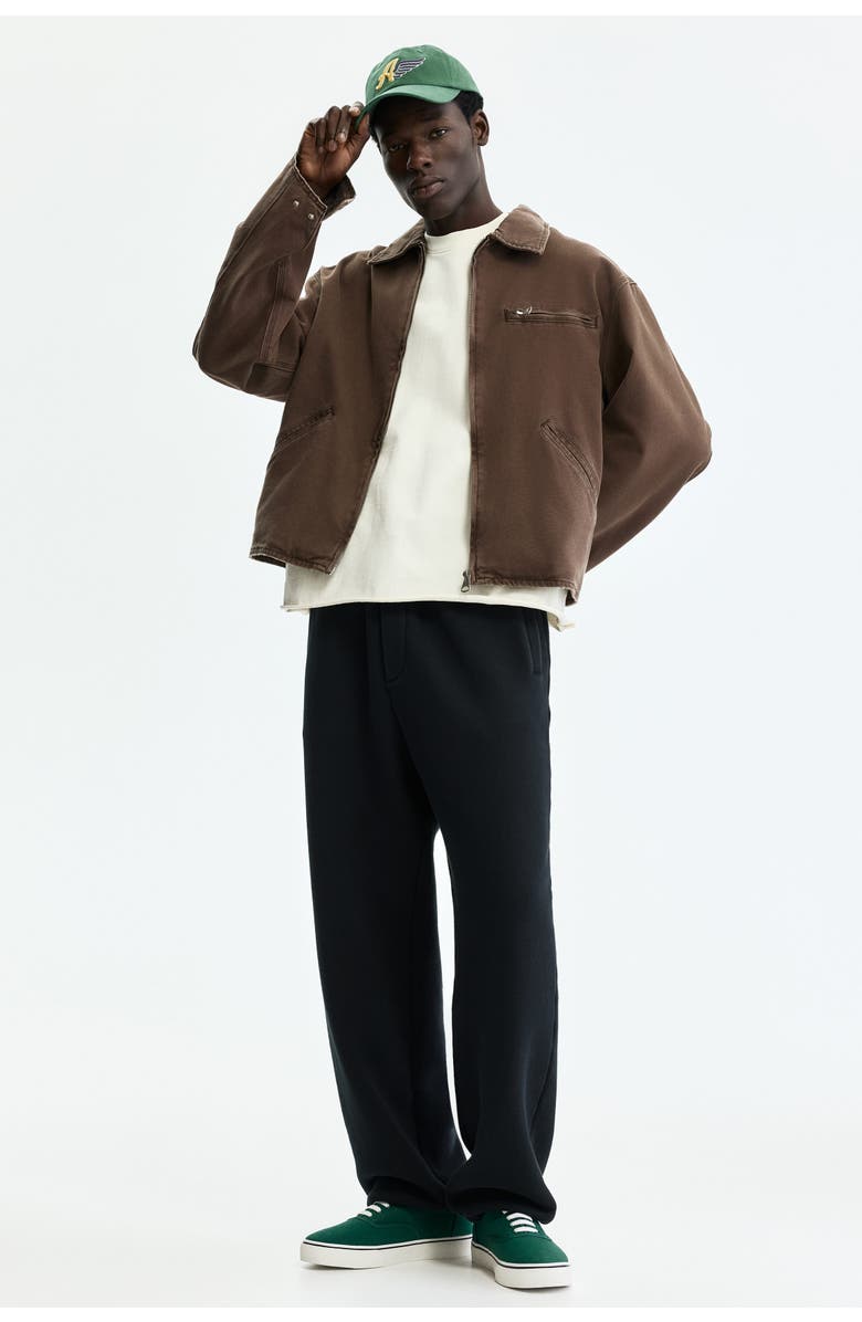 H&M Relaxed-fit sweatpants, Main, color, Black