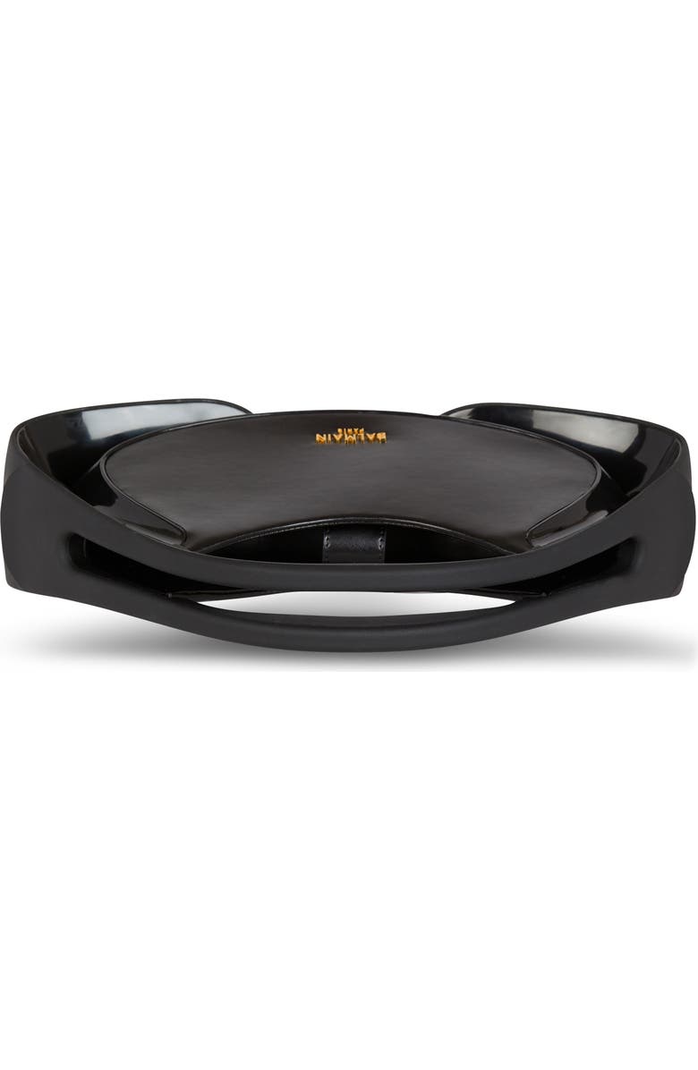 Balmain Medium Jolie Madame Faux Leather Top Handle Bag, Alternate, color,