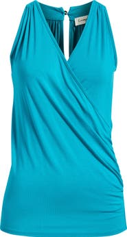 Loveappella Faux Wrap Tank