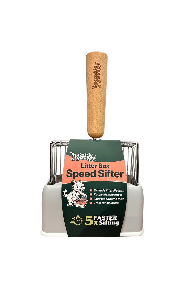 Sprinkle & Sweep Litter Box Speed Shifter, Main, color, Multicolored