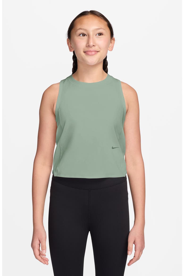 Kids' Mavn Dri-FIT Racerback Tank, Main, color, 006 STEAM/STEAM/STEAM