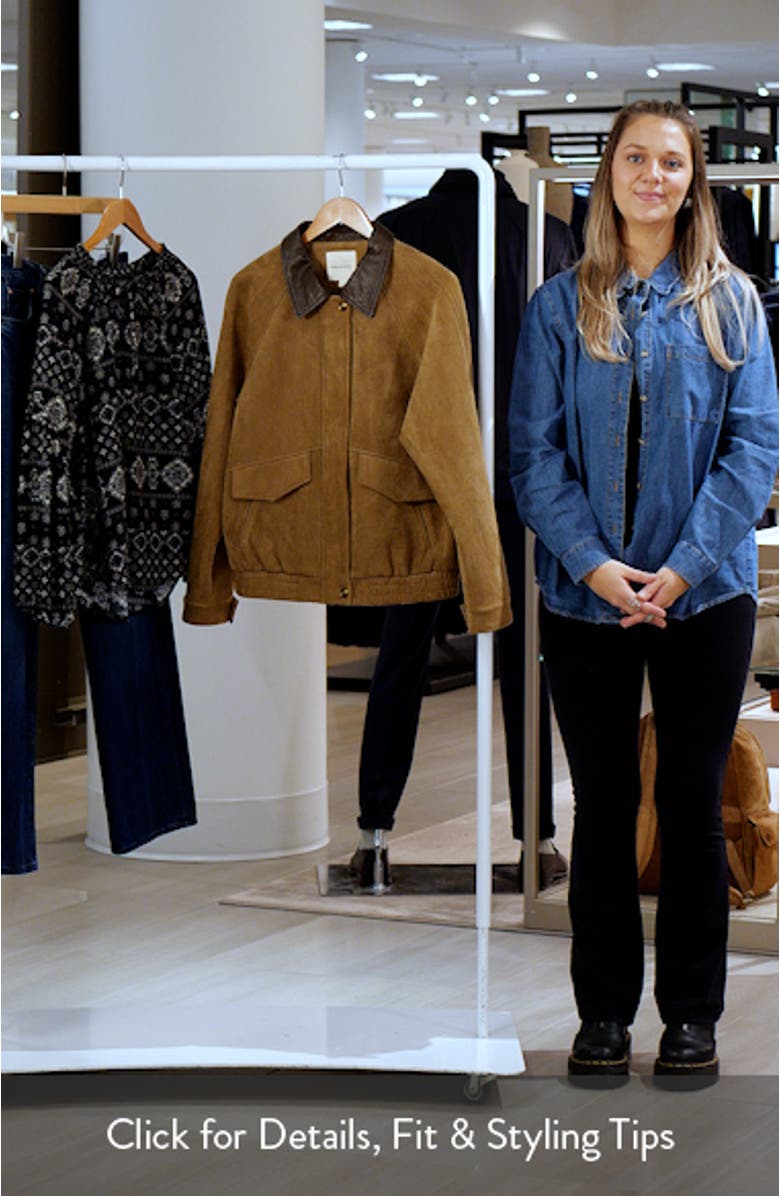 Faux Suede Chore Coat, sales video thumbnail