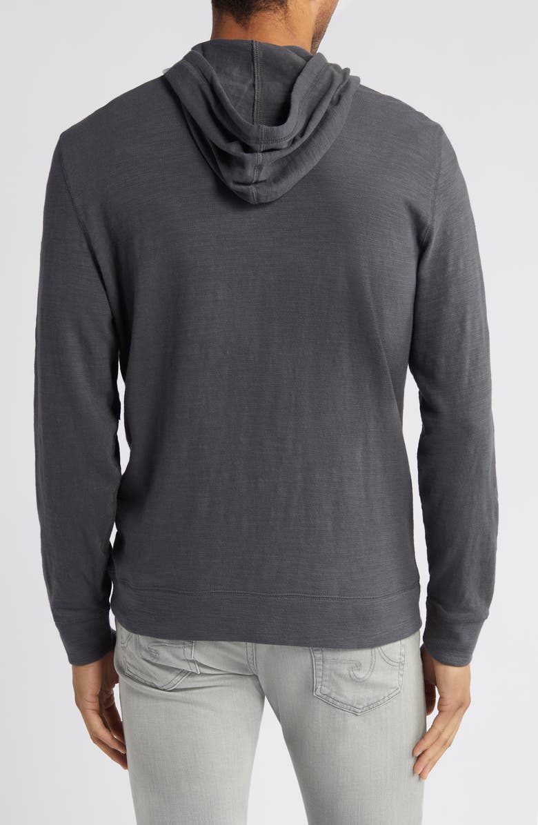 Faherty Sunwashed Slub Cotton Zip-Up Hoodie, Alternate, color, 