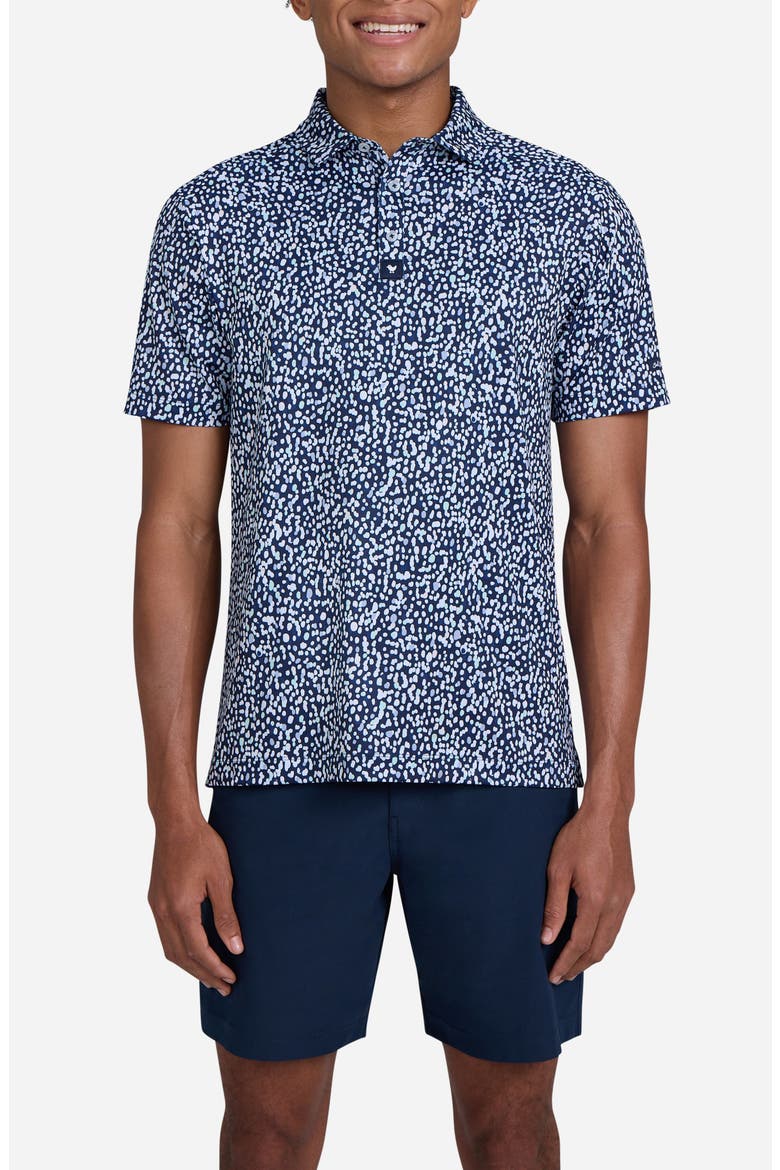 Core Performance Polo, Main, color, DRIPPITY DRIP REMIX