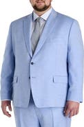 Michael Kors Big & Tall Textured Solid Suit Jacket