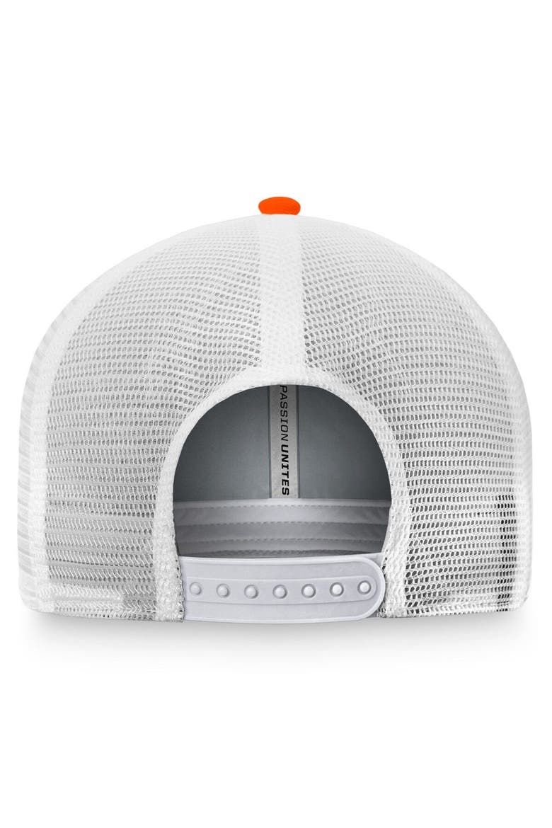 Men's Top of the World Orange/White Oklahoma State Cowboys Breakout Trucker Snapback Hat, Alternate, color, Orange