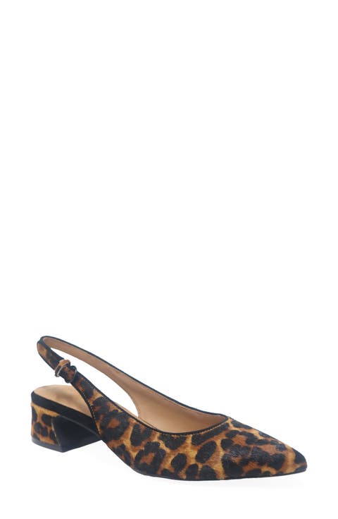Georgia Slingback Pointed Toe Pump (Women)