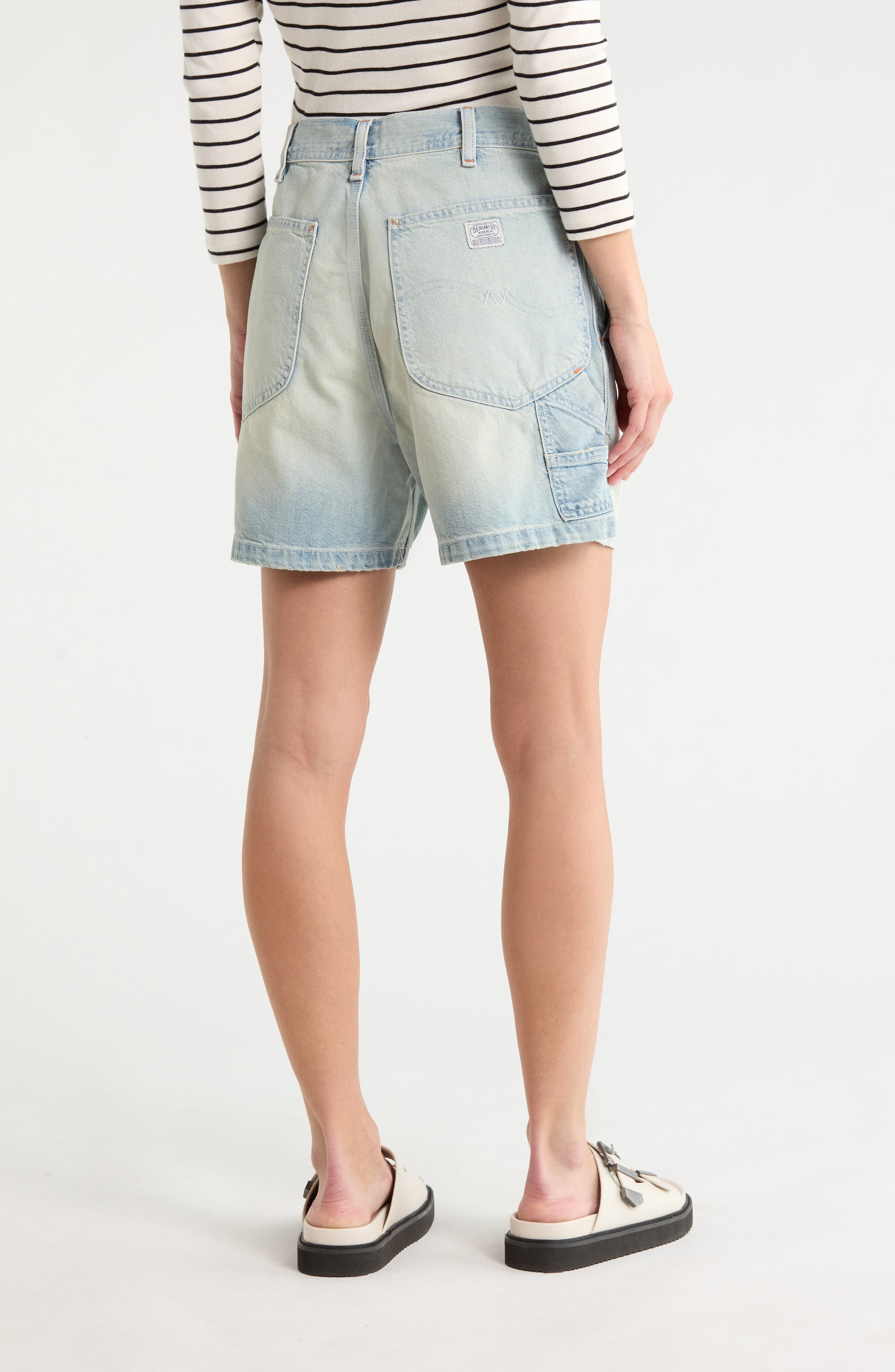 Denim Carpenter Shorts - image 2
