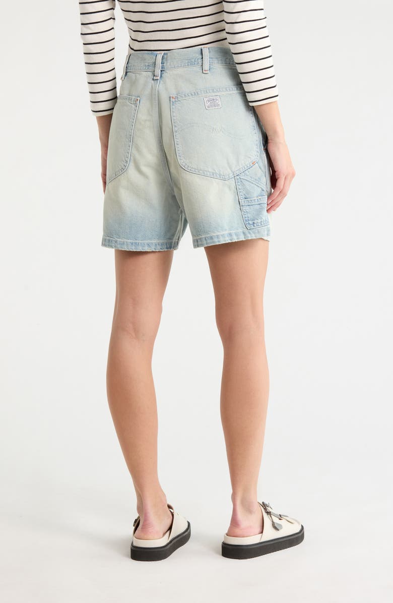 DENIMIST Denim Carpenter Shorts, Alternate, color, Jinx Blue