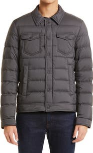 Herno Men's Legend La Denim Quilted Down Jacket