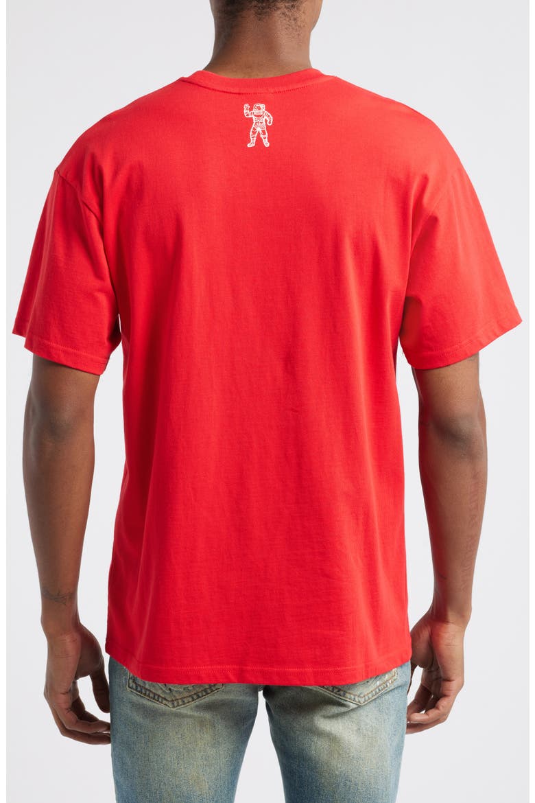 Ranch Logo Cotton Graphic T-Shirt, Alternate, color, RACING RED