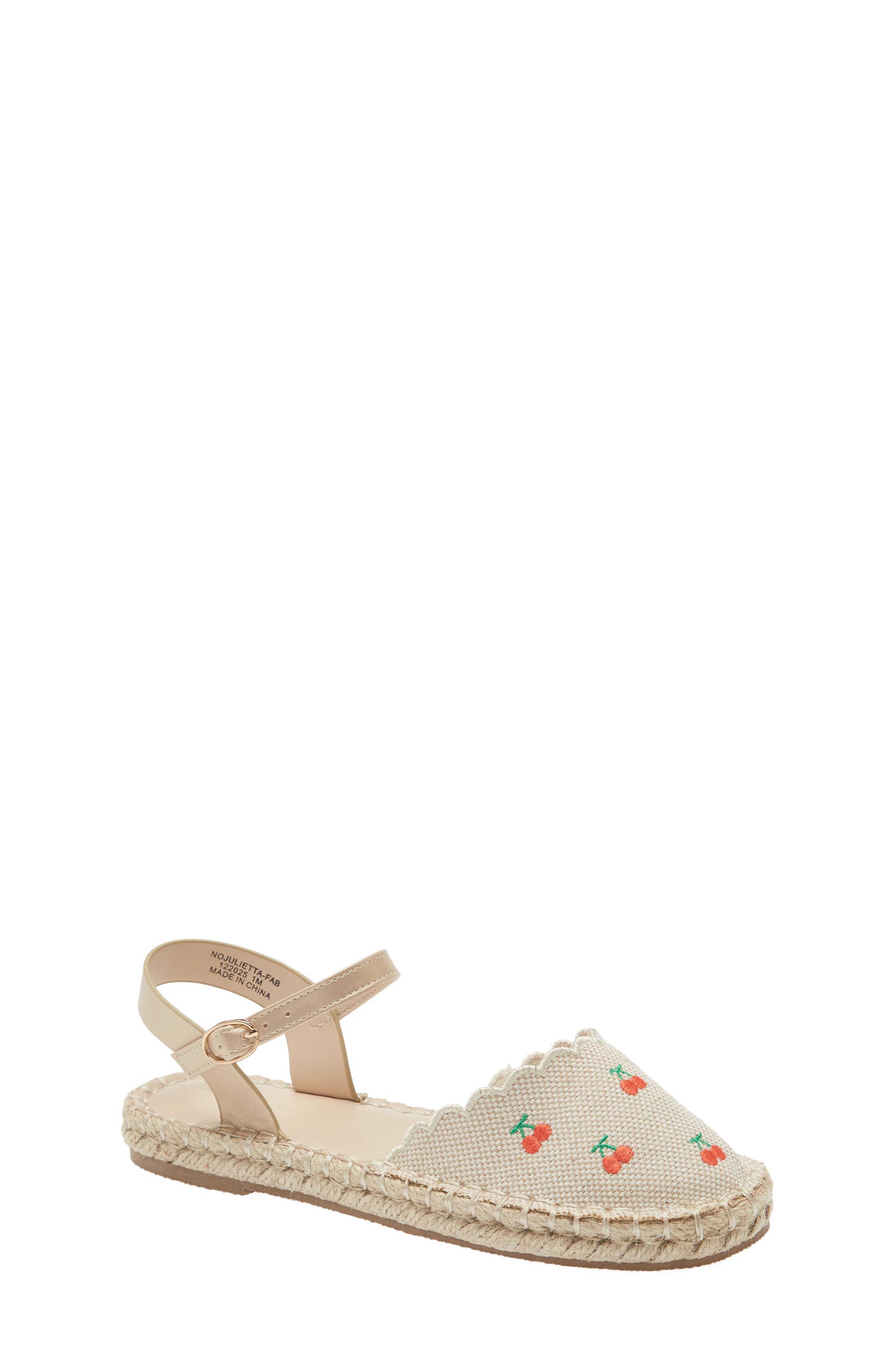Nordstrom Kids' Julietta Sandal, Main, color, Beige