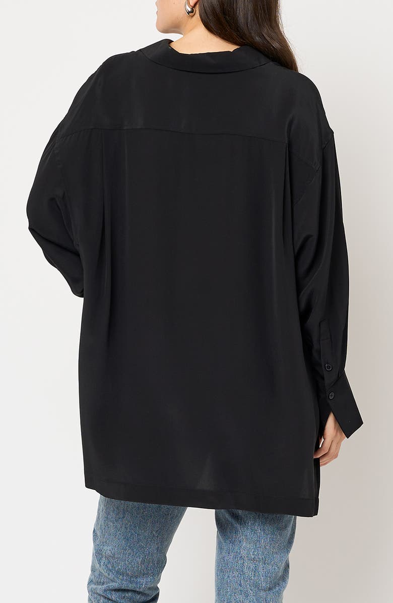 Equipment Emile Silk Tunic Shirt, Alternate, color,