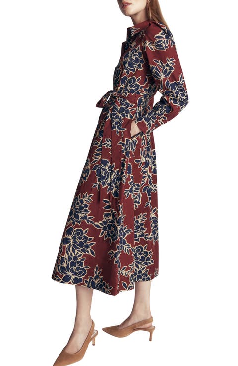 Maeve Cotton Midi Shirtdress